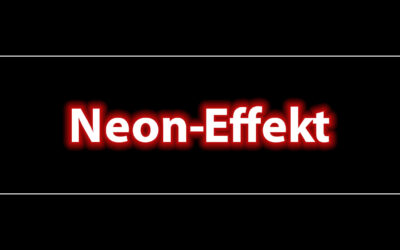 Neon-Glow-Effekt